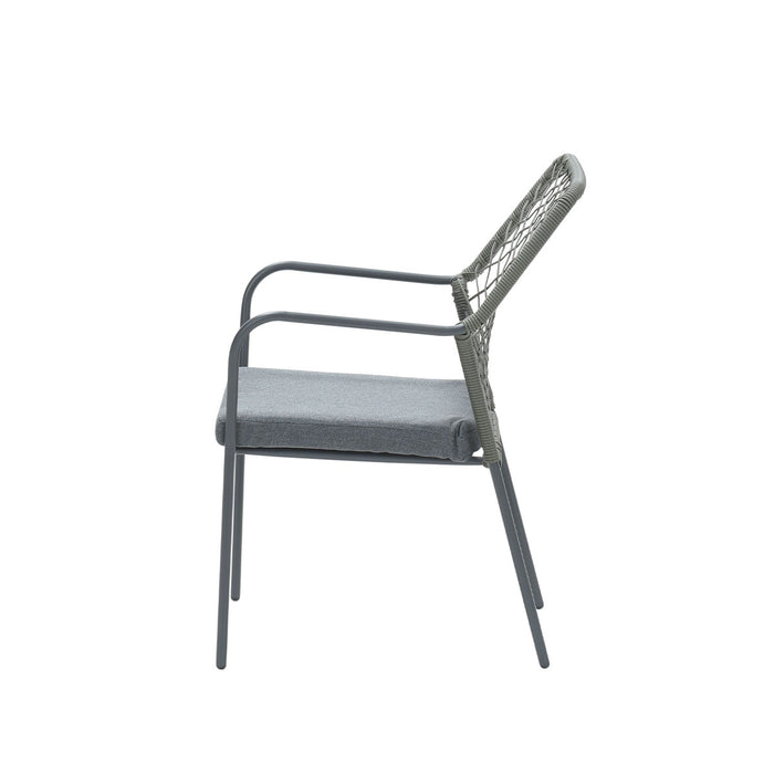 Garden Impressions Ross tuinstoel mosgroen - 4 stuks