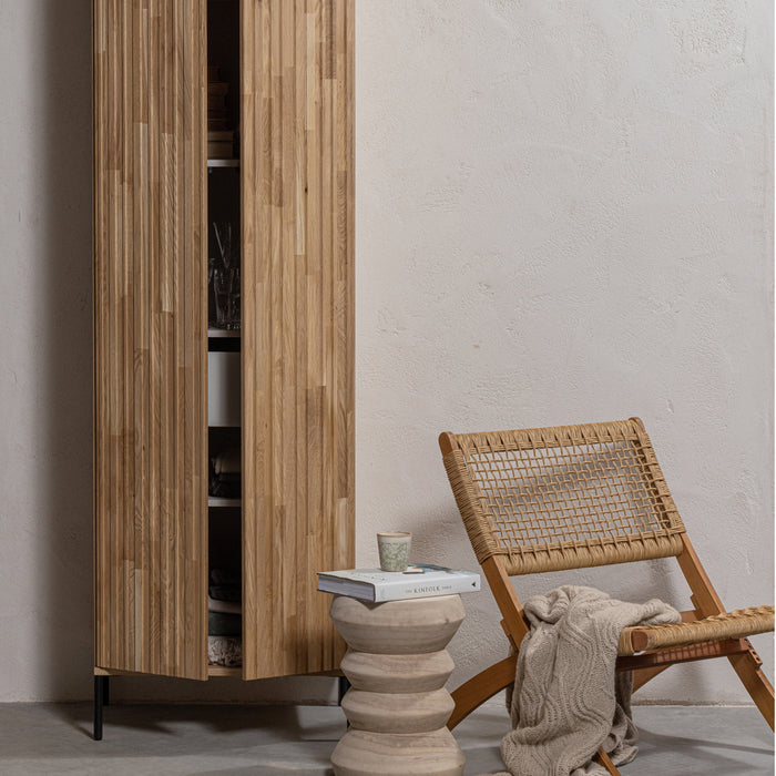 Woood Lois Klapstoel - Naturel