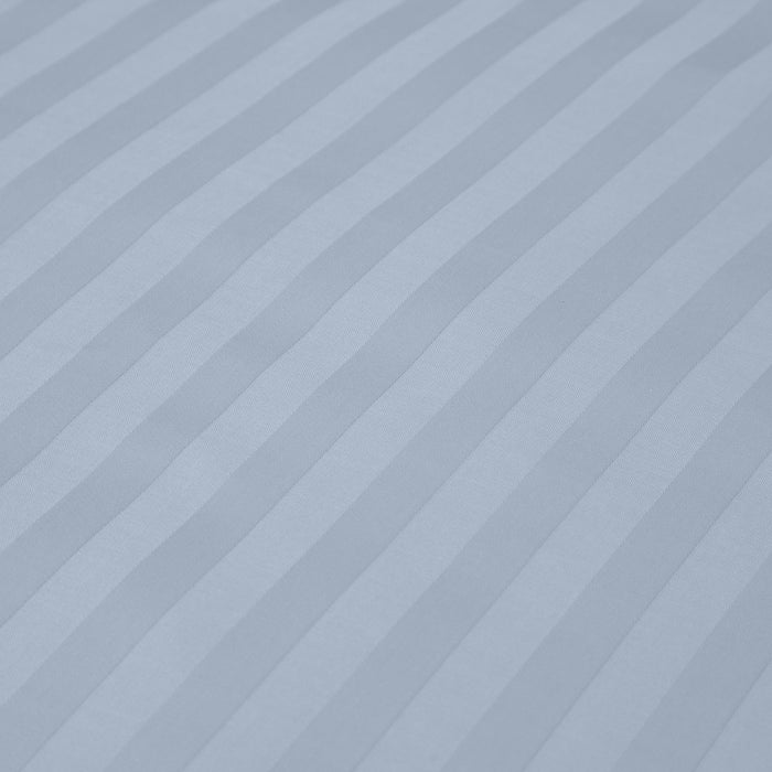 Ten Cate Katoensatijnen Dekbedovertrek - 200x200|220 - Licht Blauw