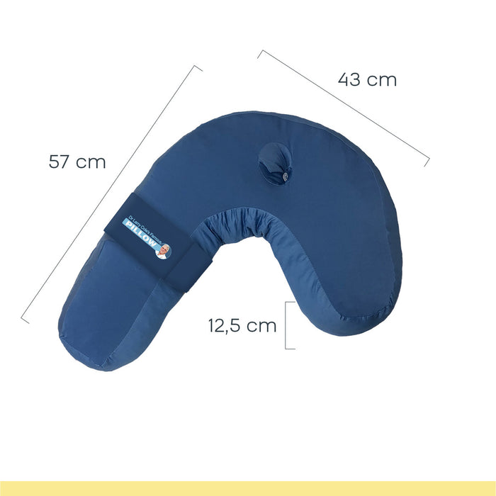 Memory Foam Hoofdkussen, Zijslaperkussen met Traagschuim, Ergonomisch