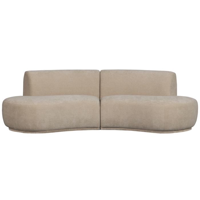 WOOOD Batavier Bank - Polyester - Naturel - 75x336x180