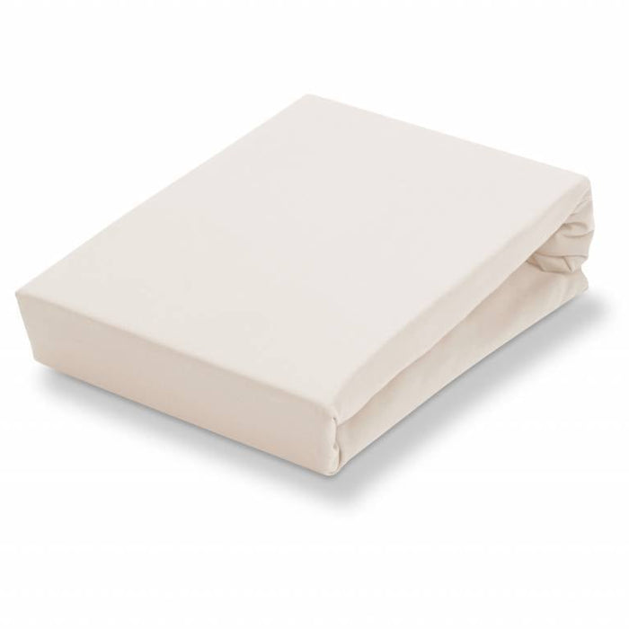 Jersey Soft Hoeslaken Natural | 140-160 x 200-220 cm | Ivoor