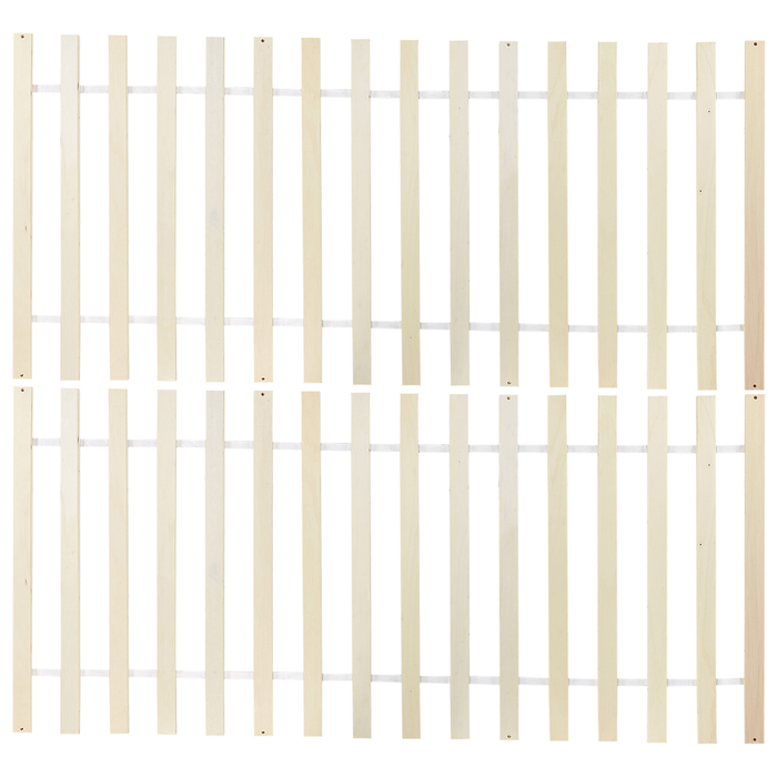 Beliani - BARRET II - Bed - Lichtbruin - 140 x 200 cm - Dennenhout