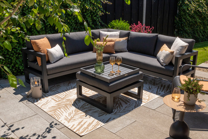 VDG Divan loungeset - antraciet