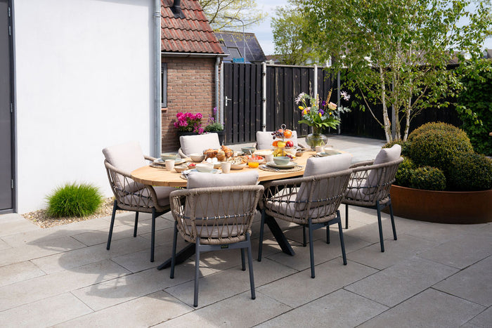 VDG Julia dining tuinstoel - Antraciet