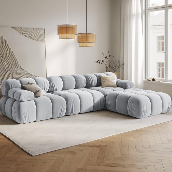 Milo Casa Tropea Modulaire 3-zitsbank - Lichtblauw