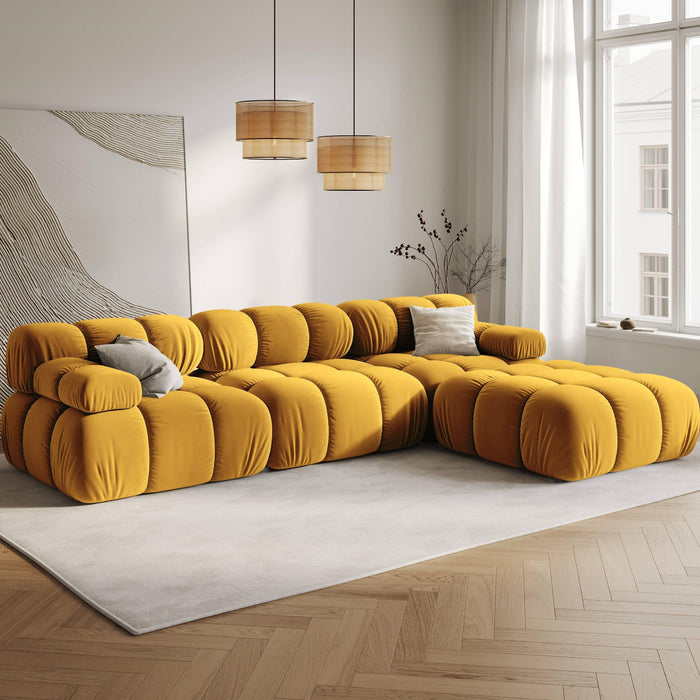 Milo Casa Tropea Modulaire 3-zitsbank - Okergeel