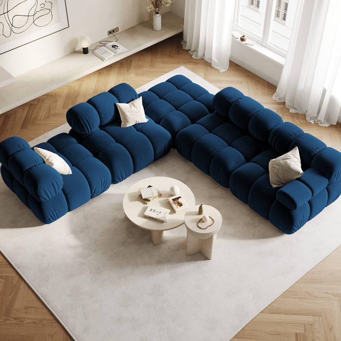 Milo Casa Tropea Modulair Bank Element - Middenstuk - Koningsblauw