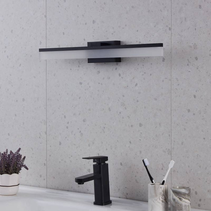 EGLO Palmital Wandlamp - LED - 59,5cm - Zwart - Badkamer - Spiegellamp