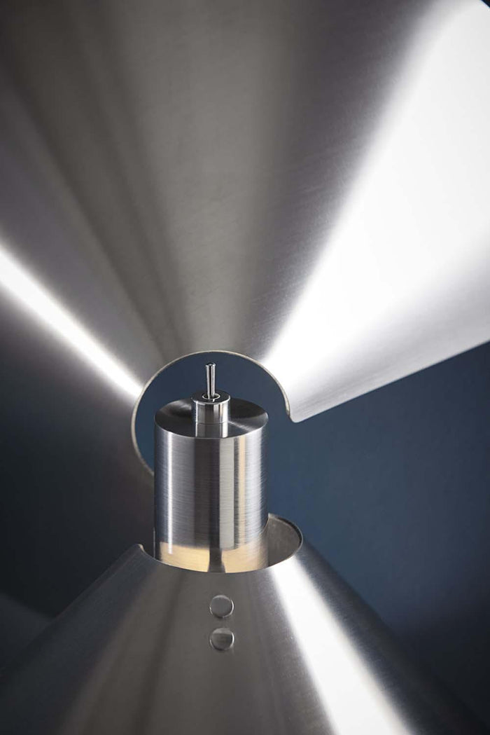 Frandsen Peel wandlamp brushed stainless steel