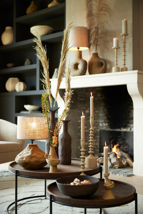 Light & Living - Lampenkap SENDAI - Ø30x21cm - Bruin