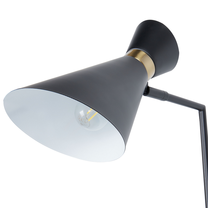 Beliani - MELAWI - Wandlamp - Zwart - Metaal