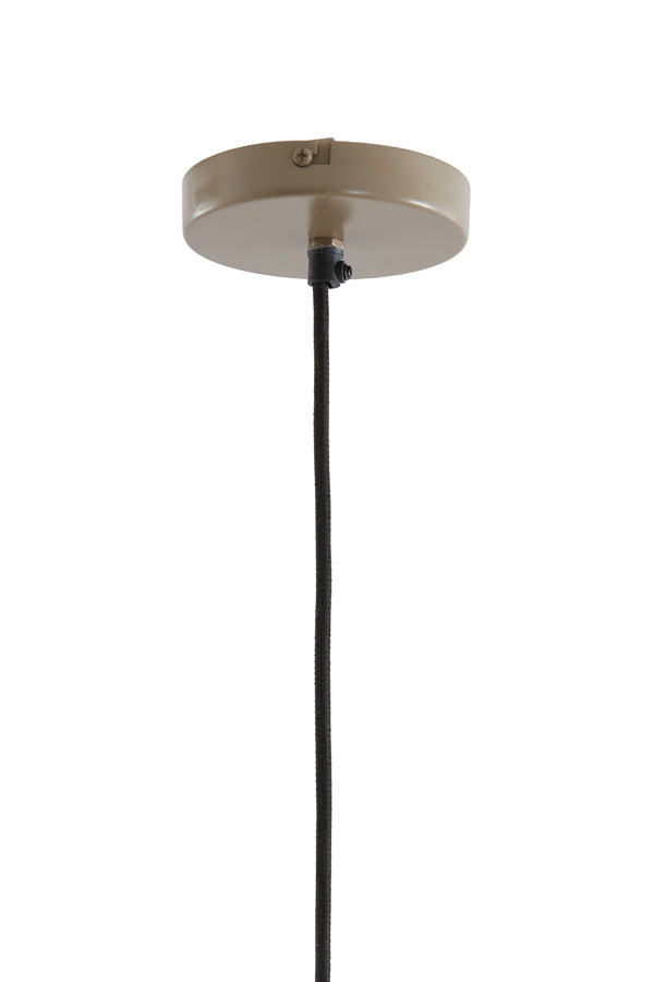 Light & Living Light&living Hanglamp Ø45x60 cm NIKKI gaas taupe