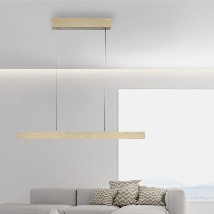Neuhaus PURE® Hanglamp PURE E-MOTION Gold e-LIFT 120cm incl. Remote