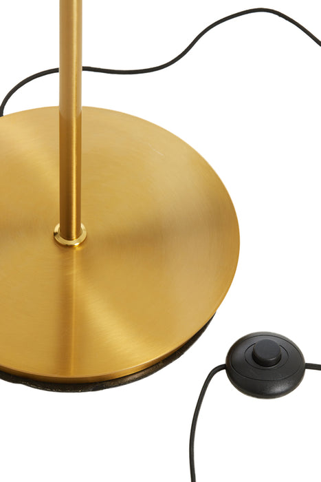 Light&living Vloerlamp 4L E14 42x20x182 cm MAGDALA glas licht grijs...