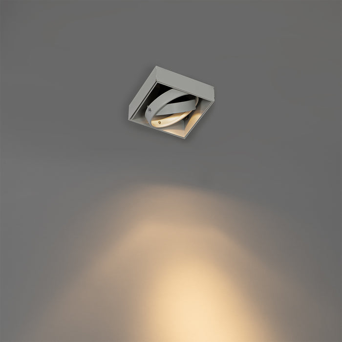 QAZQA Inbouwspot wit GU10 AR70 trimless - Oneon