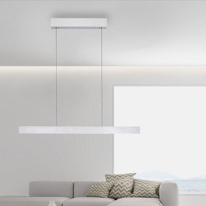 Neuhaus PURE® Hanglamp PURE E-MOTION Aluminium e-LIFT 120cm incl.