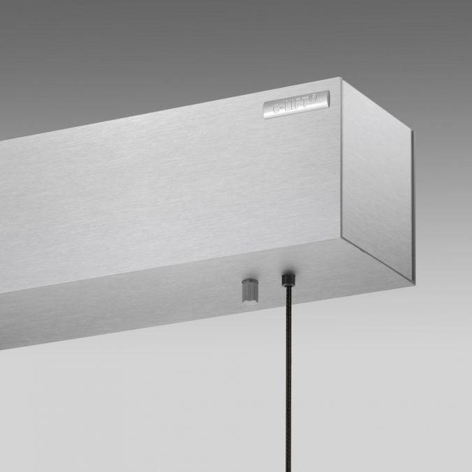 Neuhaus PURE® Hanglamp PURE E-MOTION Aluminium e-LIFT 120cm incl.