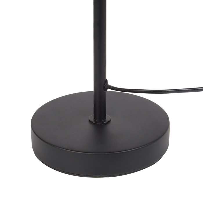 Beliani - MOMBA - Tafellamp - Beige|Zwart - Papier