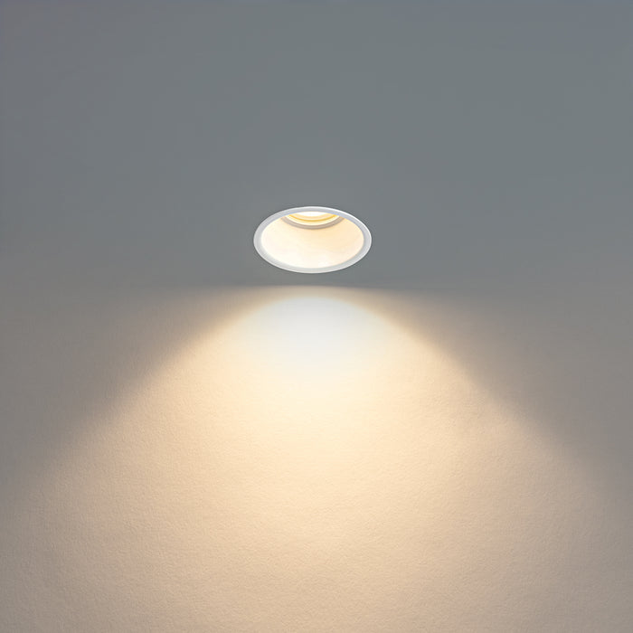 QAZQA Moderne inbouwspot wit GU10 50mm IP44 - Dept