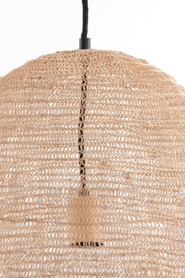 Light & Living Light&living Hanglamp Ø45x60 cm NIKKI gaas oud roze