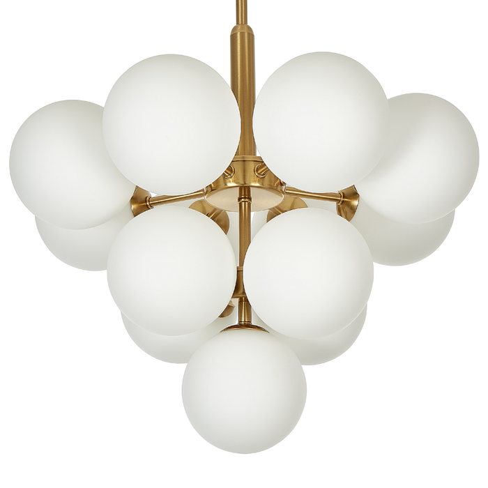 Beliani - BIRRIE - Hanglamp - Messing - Ijzer