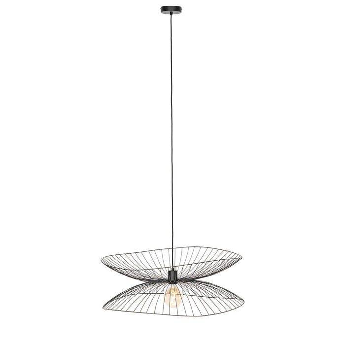 QAZQA Design hanglamp zwart - Pua