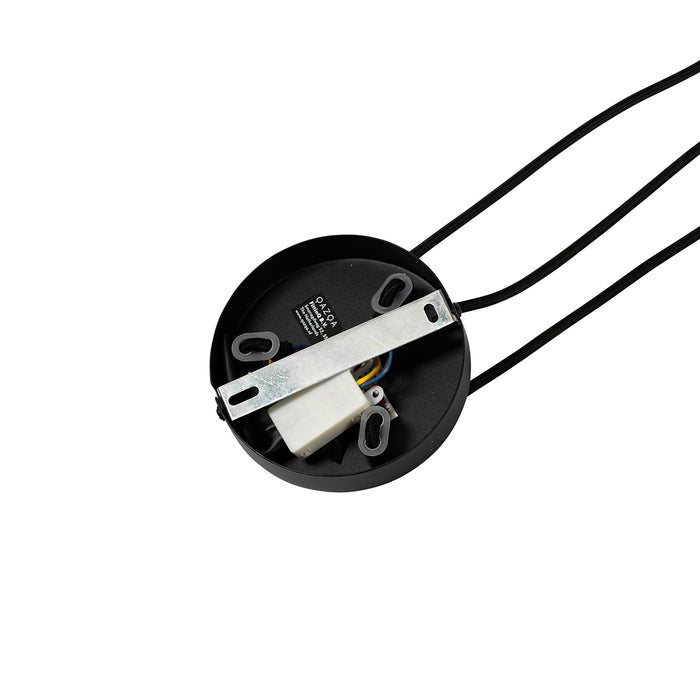 QAZQA Design hanglamp wit 50 cm 3-lichts - Plu