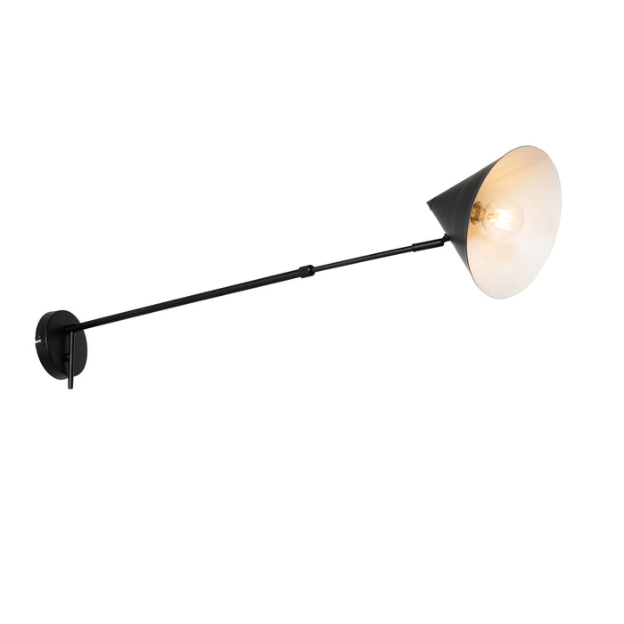 QAZQA Design wandlamp zwart verstelbaar - Triangolo