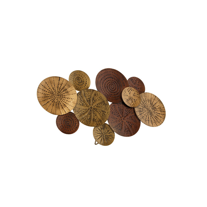 QAZQA Art Deco wandlamp antiek goud 71 cm - Kelly