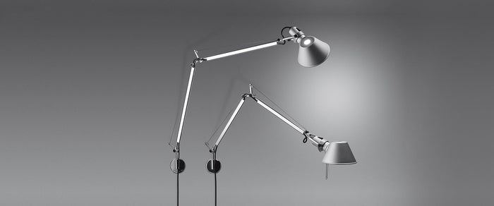 Artemide Tolomeo Micro Parete wandlamp retrofit aluminium