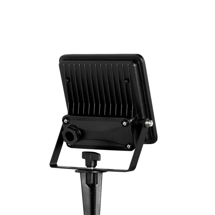 QAZQA Smart straler zwart 12,8 cm incl. LED IP65 met grondpin - Ruud