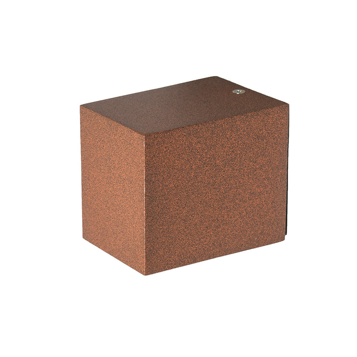 QAZQA Smart wandlamp roestbruin IP44 incl. Wifi GU10 - Baleno