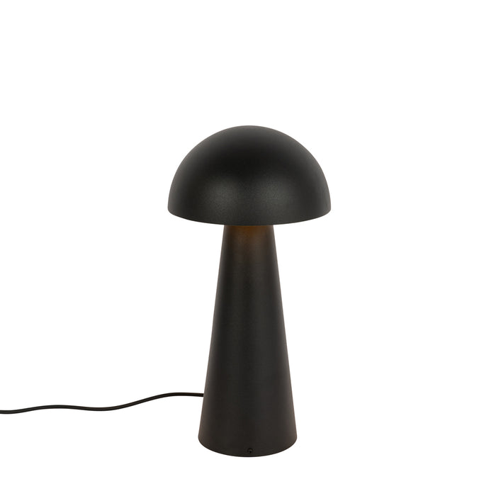 QAZQA Buiten vloerlamp zwart 50 cm - Mushroom