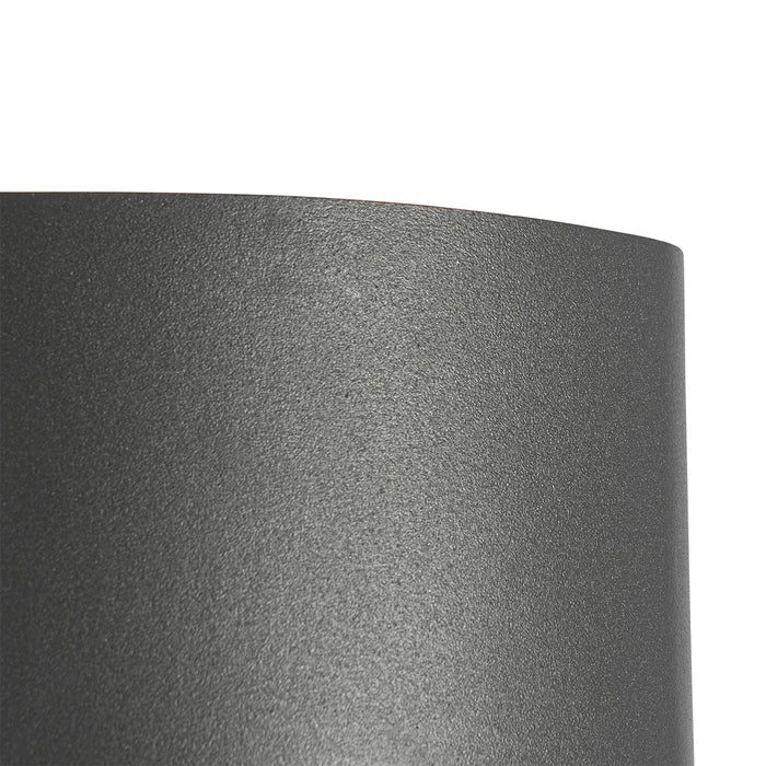 QAZQA Buiten wandlamp donkergrijs incl. LED 4-lichts IP54 - Silly