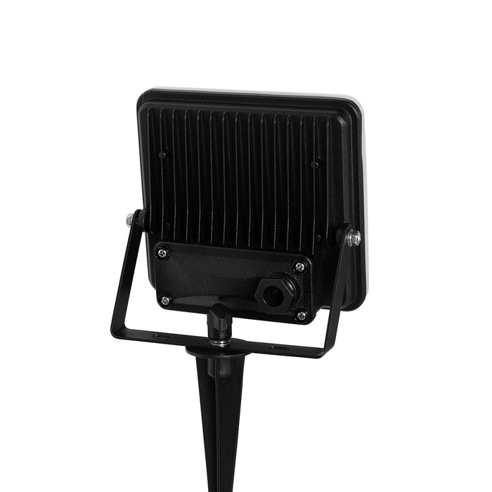 QAZQA Smart straler zwart 14,5 cm incl. LED IP65 met grondpin - Ruud