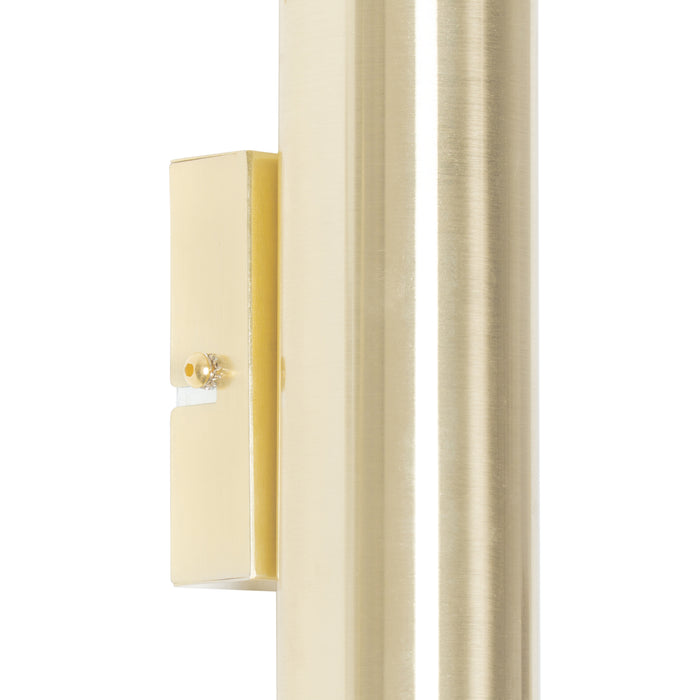 QAZQA Smart wandlamp messing incl. 2 Wifi GU10 - Jeana