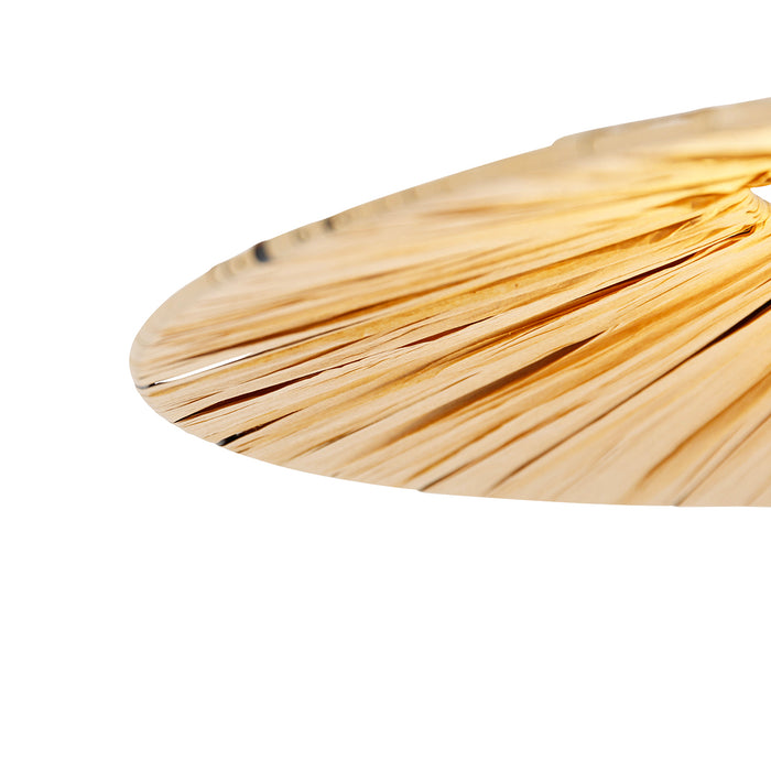 QAZQA Landelijke hanglamp zwart met touw 45 cm - Leia