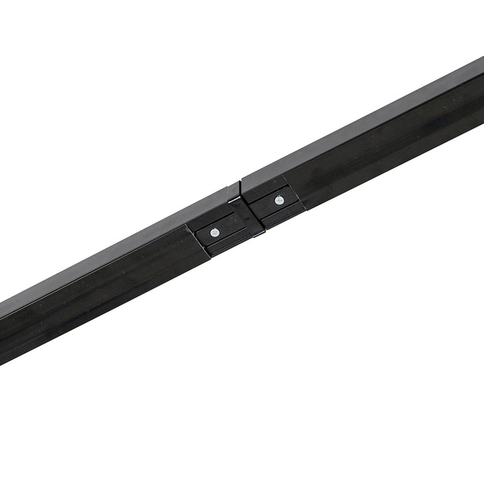 QAZQA Modern 1-fase railsysteem met 5 spots donkerbrons - Jeana