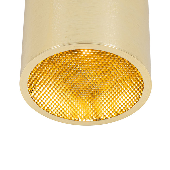 QAZQA Design opbouwspot goud GU10 111mm - Impact Honey