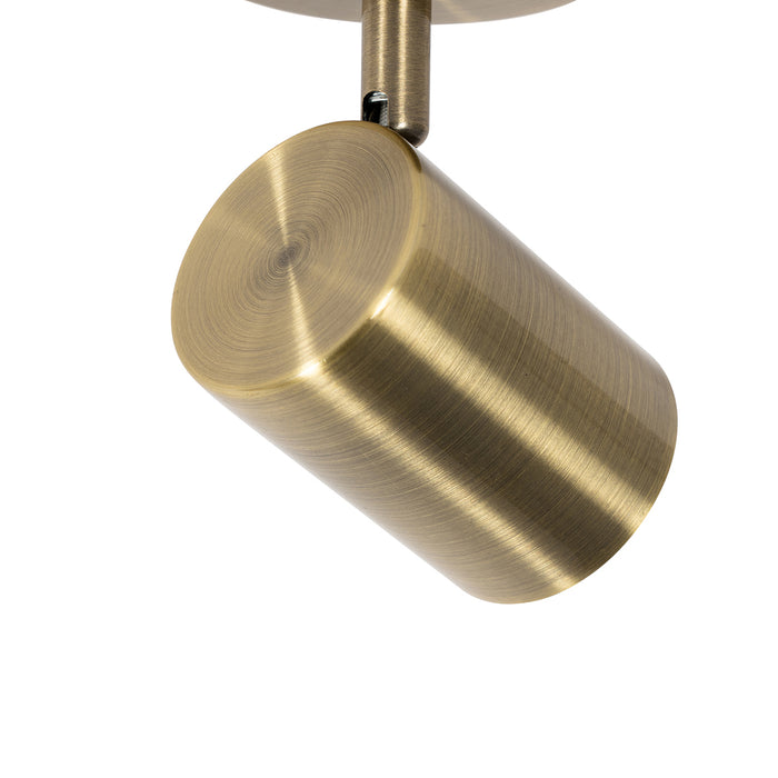 QAZQA Moderne spot brons kantelbaar - Jeana