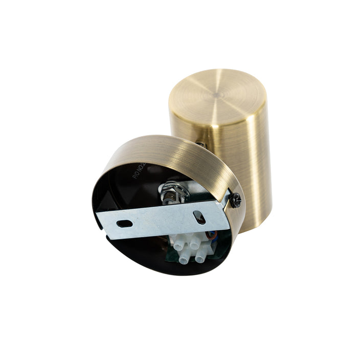 QAZQA Moderne spot brons kantelbaar - Jeana