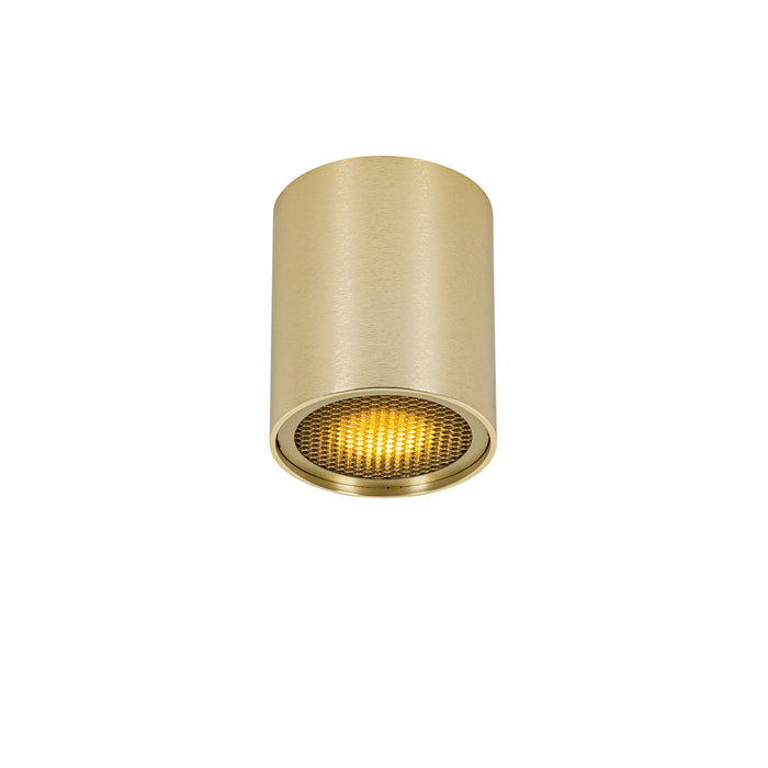 QAZQA Design opbouwspot goud GU10 50mm - Tubo Honey