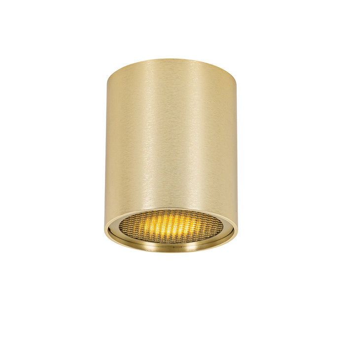 QAZQA Design opbouwspot goud GU10 50mm - Tubo Honey