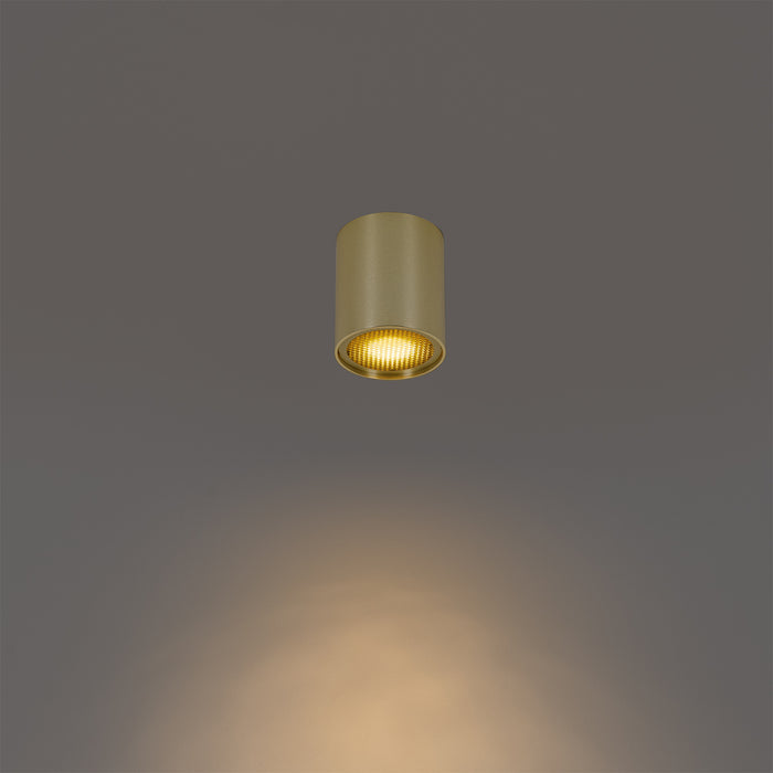 QAZQA Design opbouwspot goud GU10 50mm - Tubo Honey