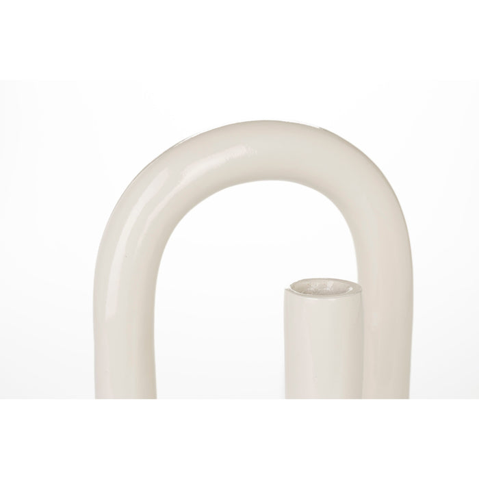 Zuiver Tubo Kandelaar Shiny Beige L