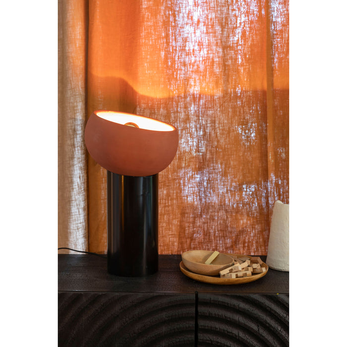 Dutchbone Zahra Tafellamp M Terracotta