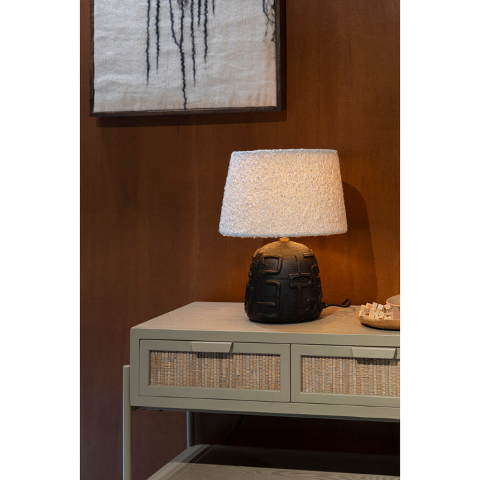 Dutchbone Renzo Tafellamp - Zwart