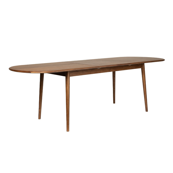 Zuiver Twist Uitschuifbare Eettafel 185|240x90 cm Walnoot - Bruin