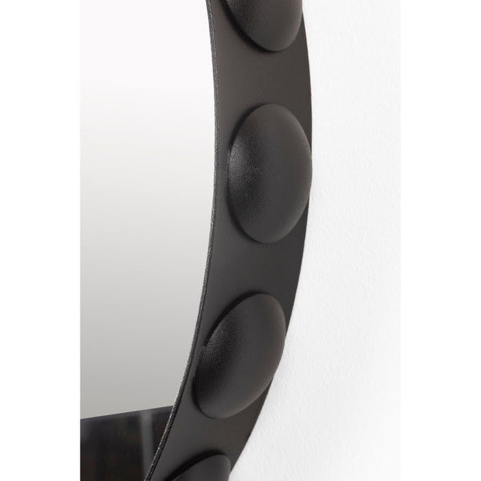 Zuiver Bubbles Spiegel| Wandspiegel Donkerbruin